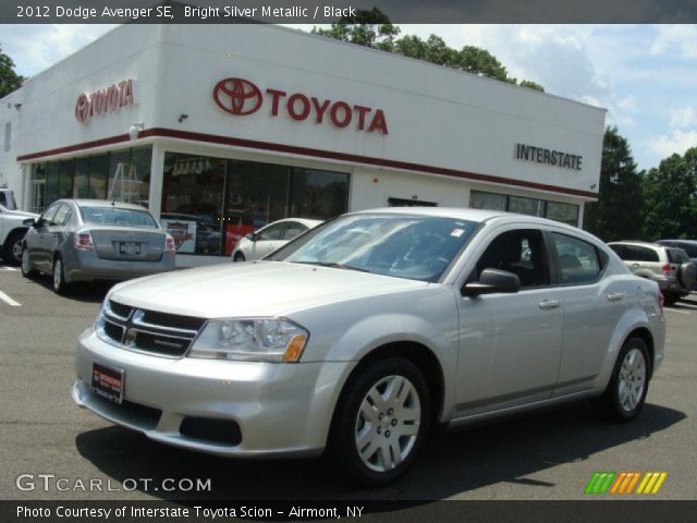 2012 Dodge Avenger SE in Bright Silver Metallic