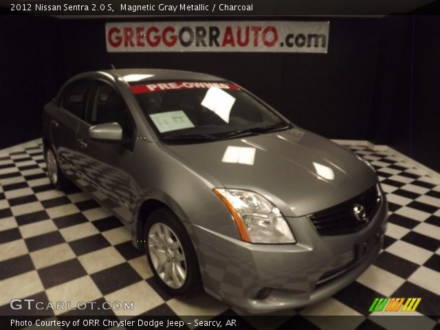 2012 Nissan Sentra 2.0 S in Magnetic Gray Metallic