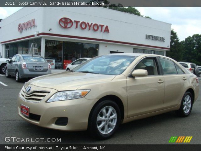 2011 Toyota Camry LE in Sandy Beach Metallic