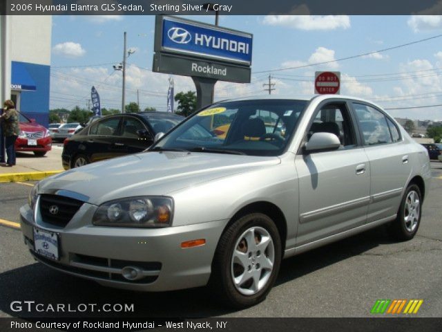 2006 Hyundai Elantra GLS Sedan in Sterling Silver