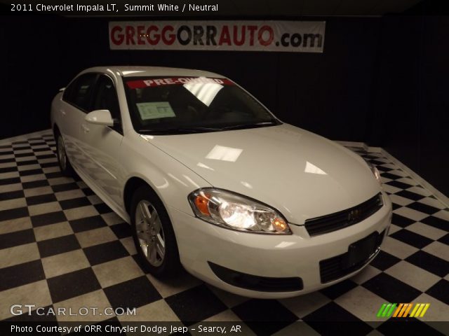 2011 Chevrolet Impala LT in Summit White