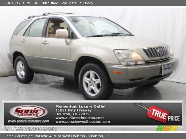 2001 Lexus RX 300 in Burnished Gold Metallic