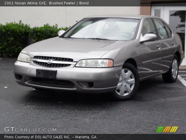 2001 Nissan Altima GXE in Brushed Pewter