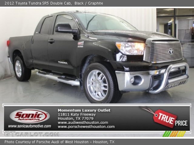 2012 Toyota Tundra SR5 Double Cab in Black