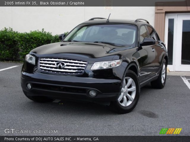 2005 Infiniti FX 35 in Black Obsidian