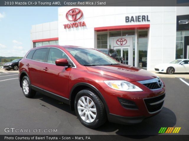 2010 Mazda CX-9 Touring AWD in Copper Red Mica