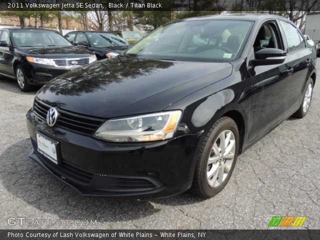 2011 Volkswagen Jetta SE Sedan in Black