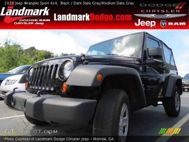 2010 Jeep Wrangler Sport 4x4 in Black