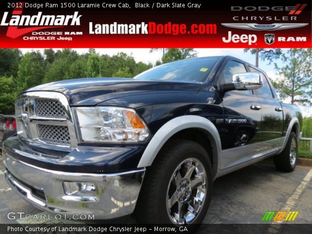 2012 Dodge Ram 1500 Laramie Crew Cab in Black