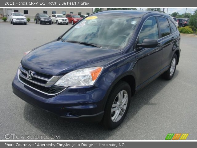 2011 Honda CR-V EX in Royal Blue Pearl