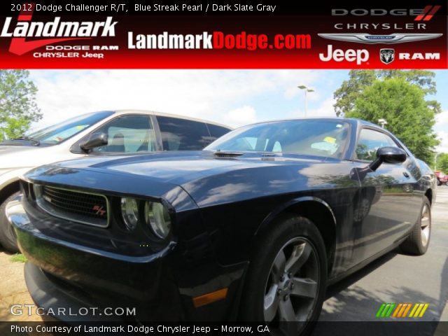 2012 Dodge Challenger R/T in Blue Streak Pearl