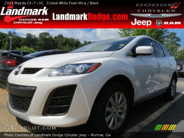 2011 Mazda CX-7 i SV in Crystal White Pearl Mica