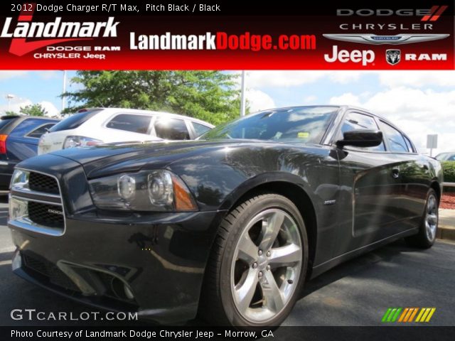 2012 Dodge Charger R/T Max in Pitch Black