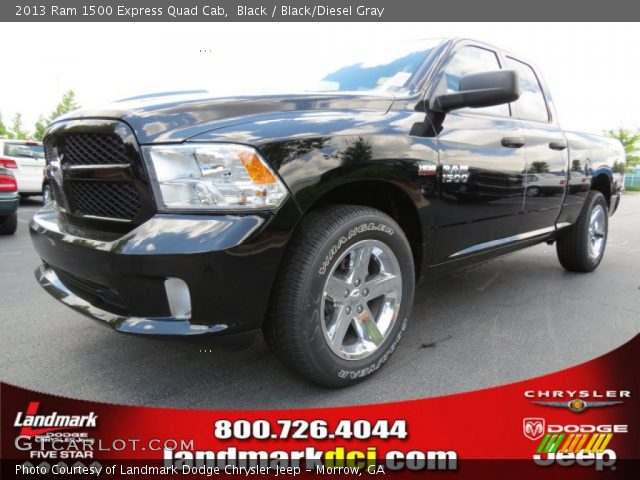 2013 Ram 1500 Express Quad Cab in Black