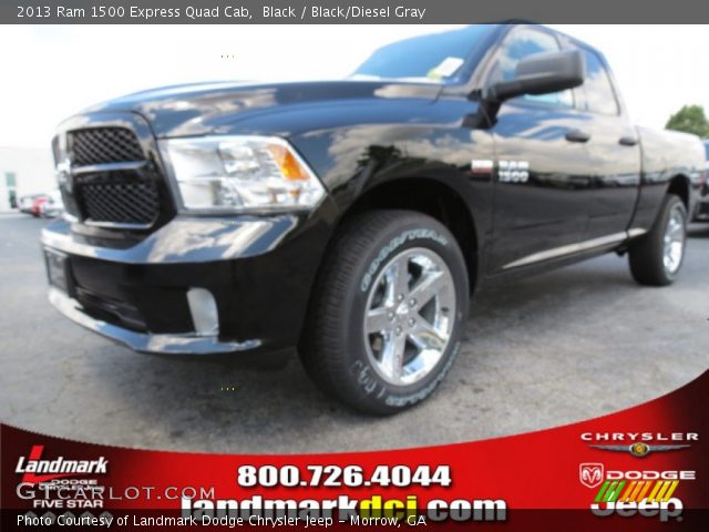 2013 Ram 1500 Express Quad Cab in Black