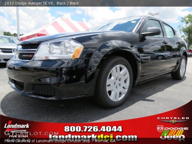 2013 Dodge Avenger SE V6 in Black