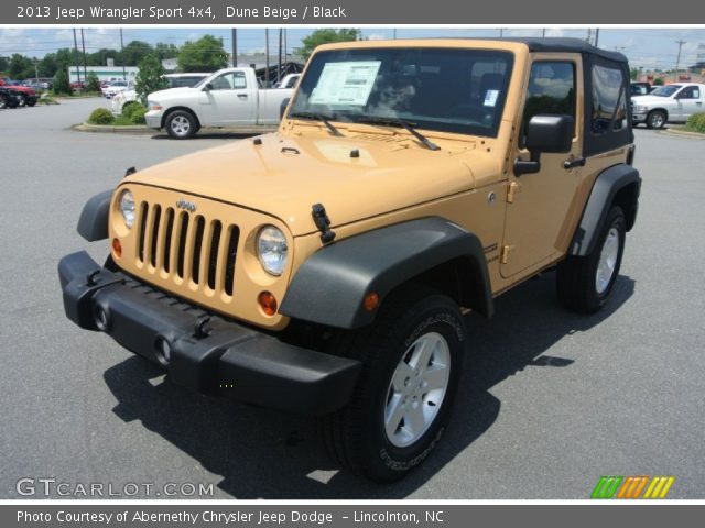 2013 Jeep Wrangler Sport 4x4 in Dune Beige