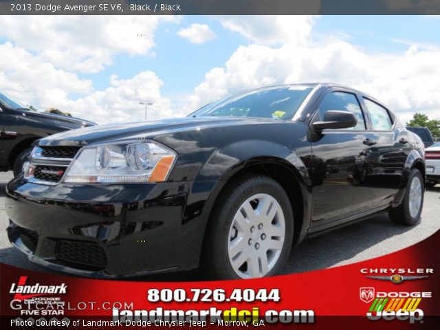 2013 Dodge Avenger SE V6 in Black