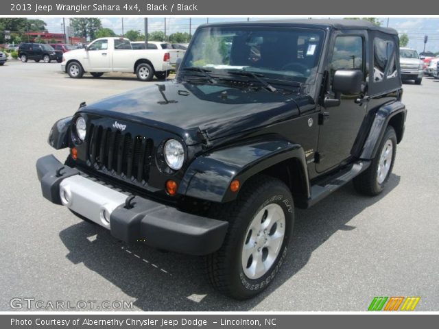 2013 Jeep Wrangler Sahara 4x4 in Black