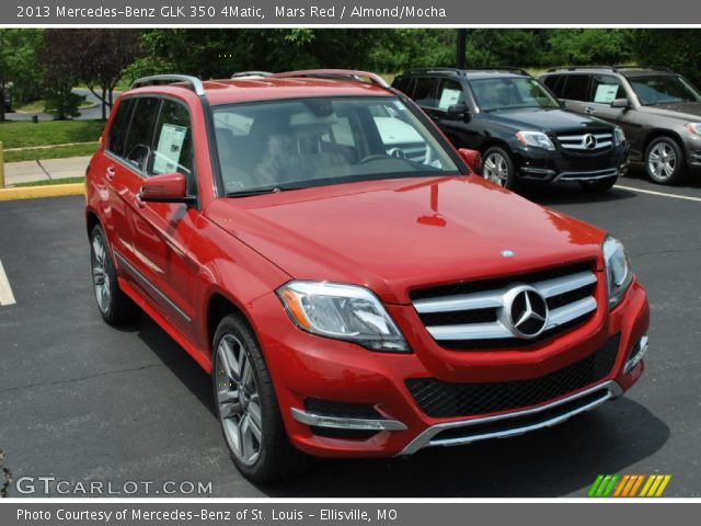 2013 Mercedes-Benz GLK 350 4Matic in Mars Red