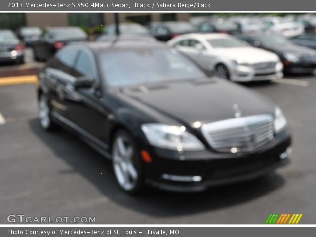 2013 Mercedes-Benz S 550 4Matic Sedan in Black