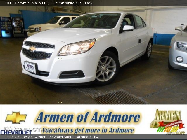 2013 Chevrolet Malibu LT in Summit White