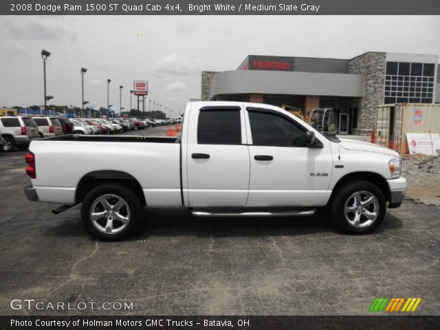 2008 Dodge Ram 1500 ST Quad Cab 4x4 in Bright White