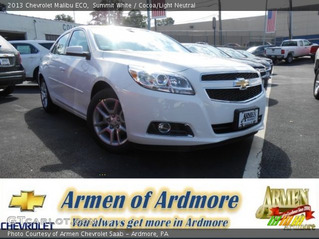 2013 Chevrolet Malibu ECO in Summit White