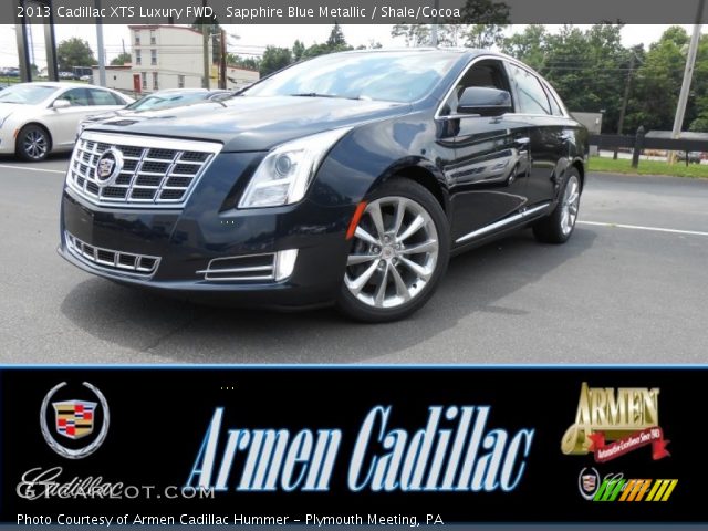 2013 Cadillac XTS Luxury FWD in Sapphire Blue Metallic