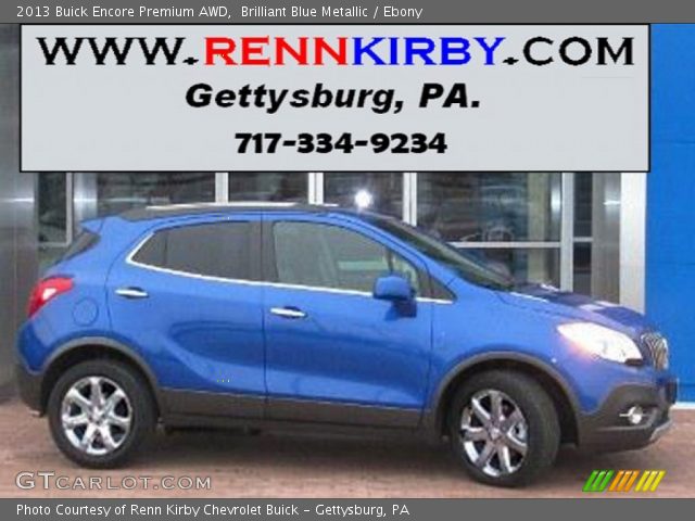 2013 Buick Encore Premium AWD in Brilliant Blue Metallic