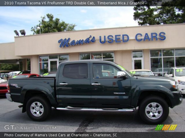 2010 Toyota Tacoma V6 PreRunner TRD Double Cab in Timberland Mica
