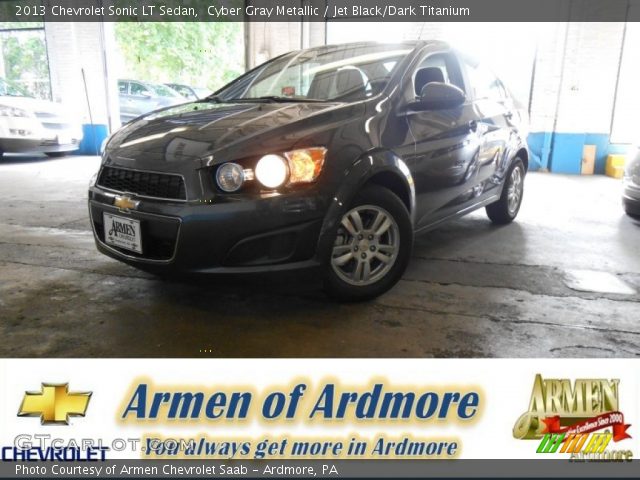 2013 Chevrolet Sonic LT Sedan in Cyber Gray Metallic