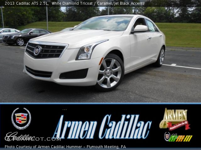 2013 Cadillac ATS 2.5L in White Diamond Tricoat