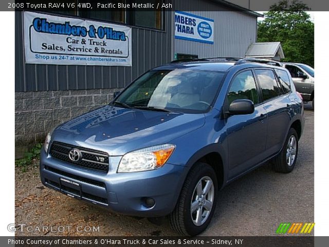 2008 Toyota RAV4 V6 4WD in Pacific Blue Metallic