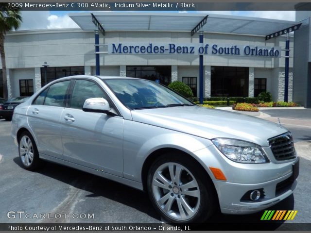2009 Mercedes-Benz C 300 4Matic in Iridium Silver Metallic