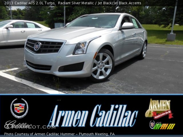 2013 Cadillac ATS 2.0L Turbo in Radiant Silver Metallic