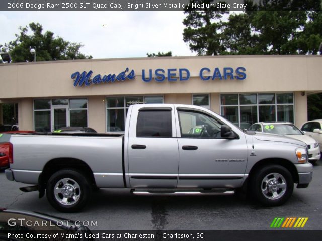 2006 Dodge Ram 2500 SLT Quad Cab in Bright Silver Metallic