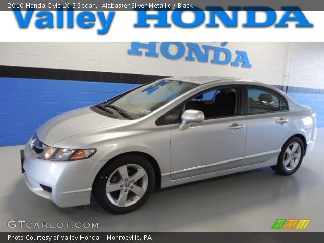 2010 Honda Civic LX-S Sedan in Alabaster Silver Metallic