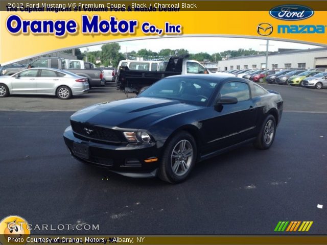 2012 Ford Mustang V6 Premium Coupe in Black