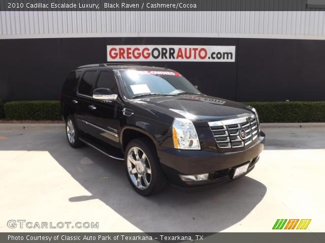 2010 Cadillac Escalade Luxury in Black Raven