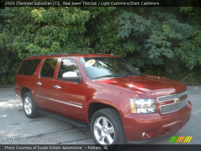2009 Chevrolet Suburban LTZ in Red Jewel Tintcoat