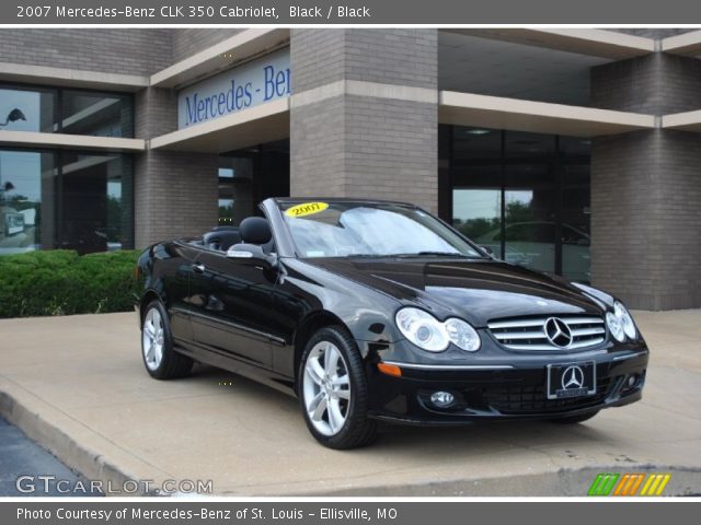 2007 Mercedes-Benz CLK 350 Cabriolet in Black
