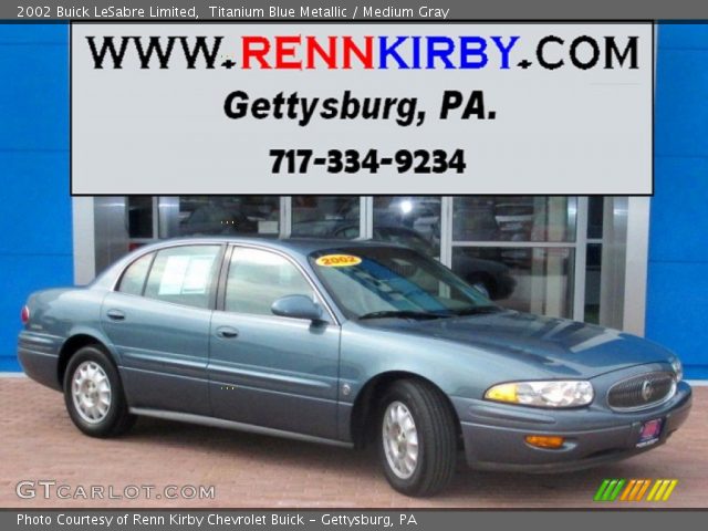 2002 Buick LeSabre Limited in Titanium Blue Metallic