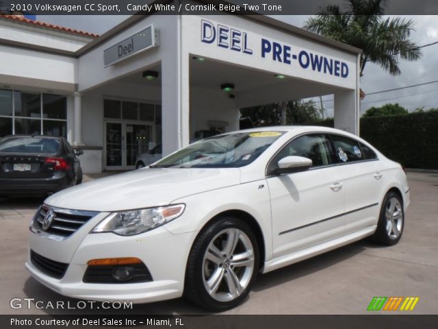 2010 Volkswagen CC Sport in Candy White