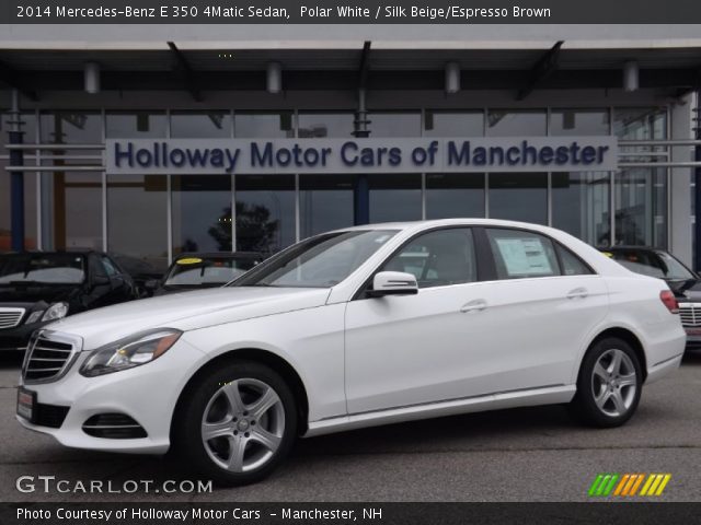 2014 Mercedes-Benz E 350 4Matic Sedan in Polar White