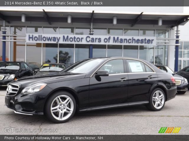 2014 Mercedes-Benz E 350 4Matic Sedan in Black