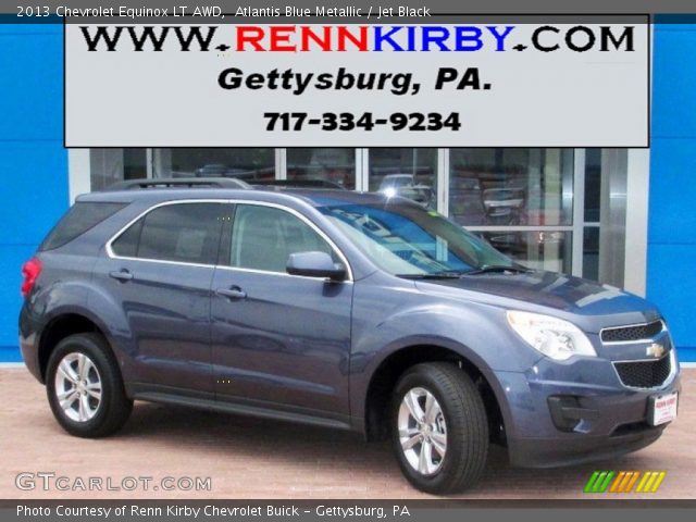 2013 Chevrolet Equinox LT AWD in Atlantis Blue Metallic