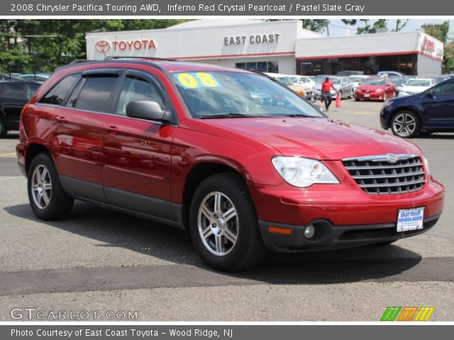 2008 Chrysler Pacifica Touring AWD in Inferno Red Crystal Pearlcoat
