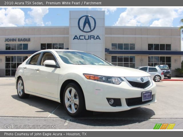 2010 Acura TSX Sedan in Premium White Pearl