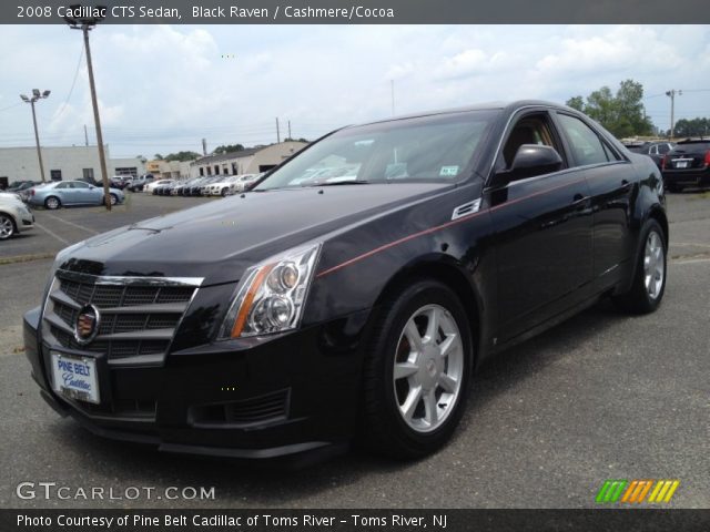 2008 Cadillac CTS Sedan in Black Raven